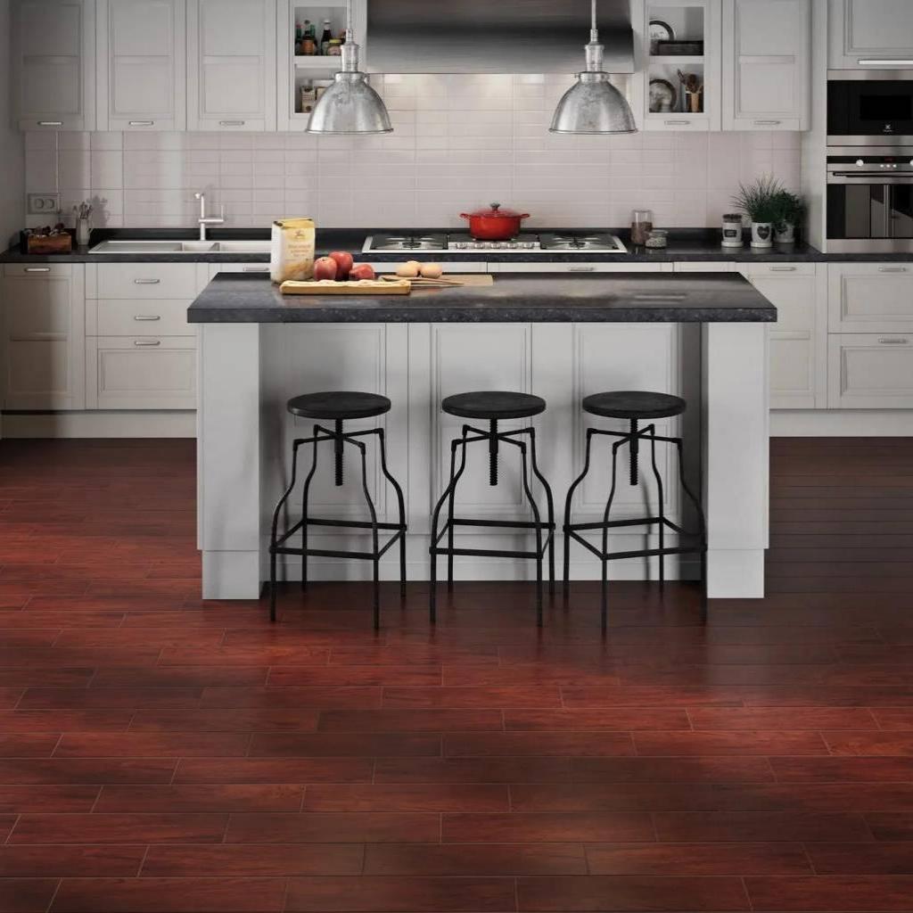 Imagen de Duela Imitación Madera Sander Cherry 18x55 1